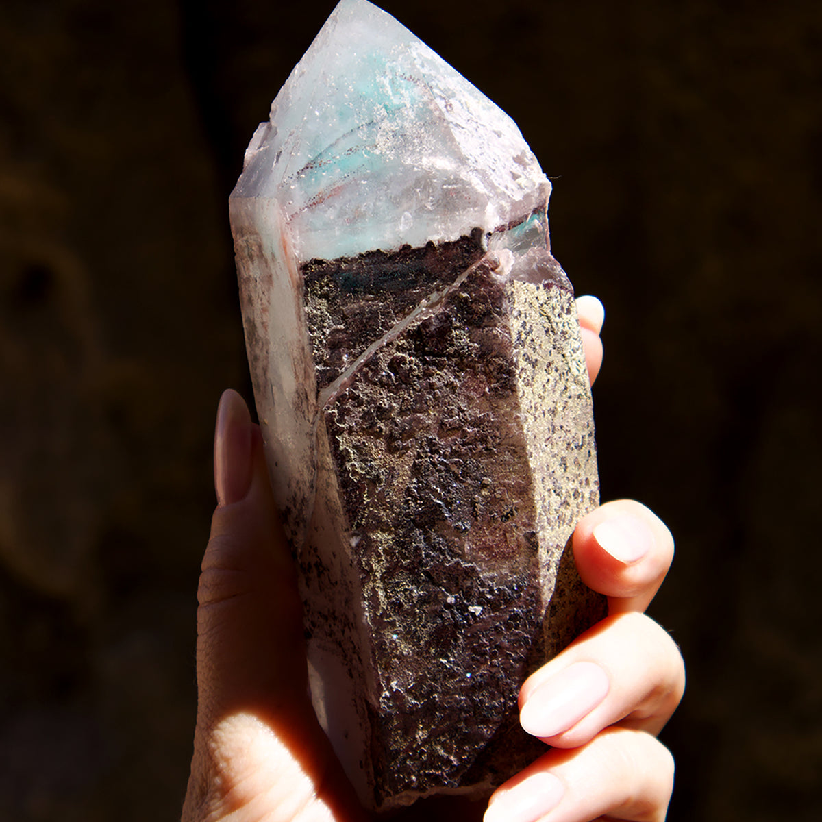 Ajoite Quartz– Echoz Crystals