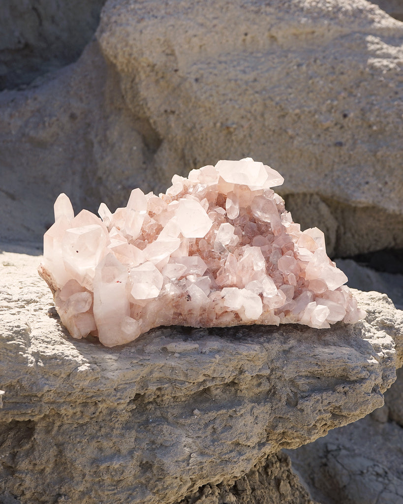 Pink Quartz Rock